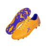 Vector X Cyber Football/Soccer Shoe (Yellow-Purple, 10)