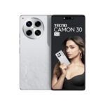 Home TECNO CAMON 30 5G (Uyuni Salt White, 8GB+256GB) | 100MP OIS Camera + 50MP Auto Focus Selfie | 6.78″ LTPS AMOLED Display | MediaTek Dimensity 7020 | 5000mAh Battery & 33W Charger