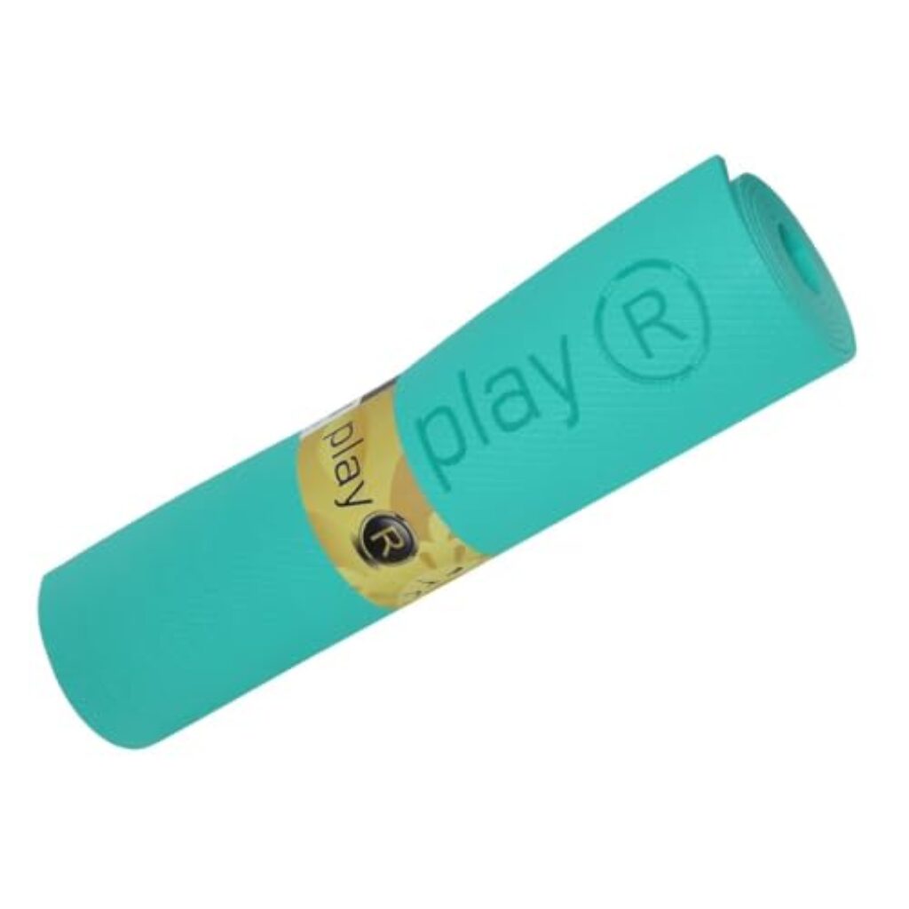 playR Yoga Mat 6 MM - Eva-Fitness_Teal