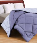 Flipkart Perfect Homes Solid Double Comforter for  Mild Winter(Microfiber, Lavender, Off White)
