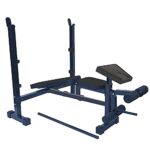 PRODUMAN HUB Home Gym Bench Heavy Duty Bench Multicolour Multipurpose Home Gym Bench flat,incline,decline,preacer,legextension,legcurl