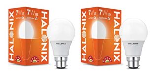 Halonix Astron Plus B22 7-Watt LED Bulb (Cool White) – Pack of 2