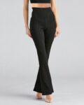 Home VDTREND Regular Fit Women Black Trousers