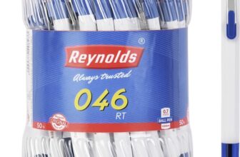 Reynolds 046 Ball Pen(Pack of 50, Ink Color – Blue)