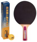 DHS TT Ball 40MM 2 Star Orange (6 Pcs Box) 48 PCS with Smart PRO TT BAT Sun