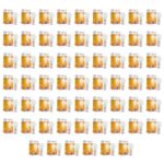 wipro Garnet 10W LED Bulb for Home & Office |Cool Day White (6500K) | B22 Base|220 Degree Light Coverage |4Kv Surge Protection |400V High Voltage Protection |Energy Efficient | Pack of 60