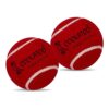Cockatoo Rubber Cricket Tennis Ball, Construction of Tennis Ball for Cricket for Optimal Performance,Suitable for All Skill Levels. (120 Gr Per Ball – Pack of 2-Red)
