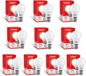EVEREADY 10 W Standard B22 LED Bulb(White, Pack of 10)