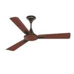 Crompton PREMION AURA2 DESIGNER 2D ANTIDUST 1200 mm (48 inch) Ceiling Fan (Oakwood) Star rated energy efficient fans