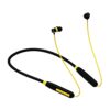 iBall Neckwear Tune2 Bluetooth Wireless Neckband, BT 5.0, Fast Charging, IPX5 Water Resistant, Voice Assistant, Light Weight, Up to 18 Hours of Total Playtime, Magnetic Earbud -(Black & Yellow)