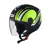 STUDDS Track D3 Open FACE Helmet N5 MATT Black-L
