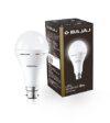 Bajaj LEDZ 12W Rechargeable Emergency Inverter LED Bulb, Cool Day Light, White, Upto 4 Hours Battery, b22d