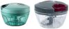 Pigeon by Stove Kraft Handy Mini Plastic Chopper with 3 Blades, Green + Grey