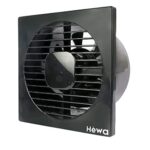 HEWA Nexa 6 inch (150 mm) Ventilation Exhaust Fan for Kitchen/Bathroom (Black)