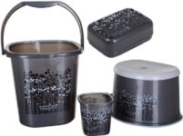 NAYASA GREY25 25 L Plastic Bucket(Grey)