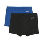 Rupa Frontline Colors Kid’s Front Open Mini Trunks 110|Soft-Touch Cotton Stretch|Snug Fit|Inner Elastic|Breathable Fabric|Pack of 2, Multicolor