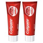 Colgate Visible White Toothpaste, Teeth Whitening Starts in 1 week, Safe on Enamel, Stain Removal Tooth Paste and Minty Flavour for Fresh Breath (200g + 40g, Combo Pack)