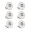 Surya 2W LED Prime SPOT Light, Ceiling SPOT Light (Green) (Pack of 6)