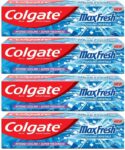 Colgate Maxfresh with Cooling Crystals Toothpaste(600 g, Pack of 4)