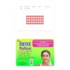 Eyetex Pallavi Sticker Kumkum – Oval, O4 – Red, 20 Flaps, Breathable Fabric, No Gum Marks, Does not Irritate Skin