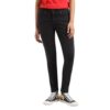 Levi’s Women’s 711 Skinny Fit Mid-Rise Stretchable Jeans Black