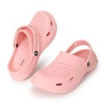 YOHO Classic Women’s Breathable Waterproof Adjustable Clogs | Lightweight | Anti Skid | Rose Shadow – UK 7