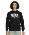 Puma Men’s Cotton Crew Neck Sweatshirt (687226_Black