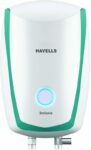 HAVELLS 10 L Storage Water Geyser with Flexi Pipe and (HAVELLS 10 L Storage Water Geyser, White & Blue)