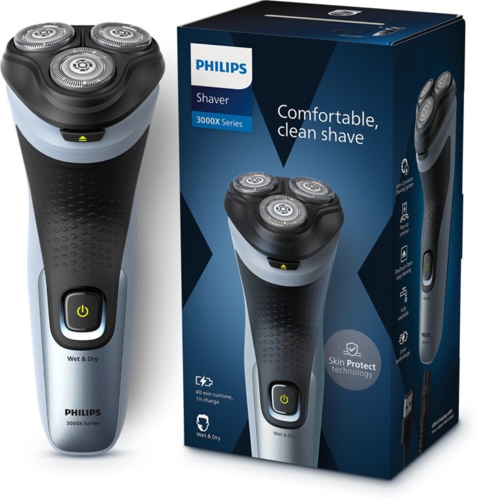 PHILIPS X3063/03 Shaver For Men(Celestial Blue)