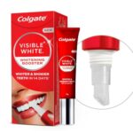 Colgate Visible White Whitening Booster Gel (13 g), Leave On Teeth Whitening Treatment with Active Oxygen Technology, Whitens Teeth in 14 days, Removes Stains & Brightens Teeth, Enamel Safe Teeth Whitener