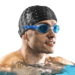 Lifelong Swimming Cap for Men and Women- 3D PU Soft Material for Easy Wear – Swim Hair Caps for Adults – Head Cover Cap – Swimming Pool Cap – Easy Fit – Swimming Accessories