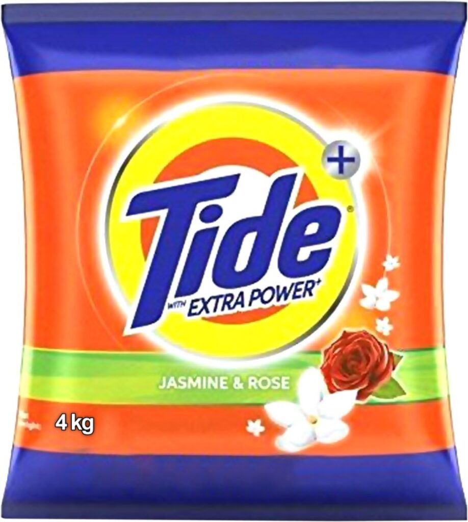 Tide Plus Extra Power 5kg Detergent Powder 4 kg(Jasmine & Rose)