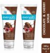 Everyuth Naturals Tan Removal Chocolate & Cherry Scrub|D tan, Detoxify & Cleanse|Paraben Free Scrub(200 g)