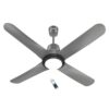 Havells 1200Mm Libeccio Underlight Bldc Motor Ceiling Fan | Remote Controlled, High Air Delivery Fan | 5 Star Rated, Upto 60% Energy Saving, 2 Year Warranty | (Pack Of 1, Slate),Charcoal