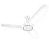 Havells 1250mm Stealth Underlight Ceiling Fan | Remote Controlled, Aerodynamic blades for silent operation, High Air Delivery | Embedded Color Changeable LED, Dust Resistant | (Pack of 1, Pearl White)