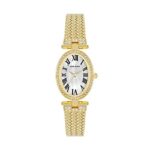 Anne Klein Quartz Analog White Dial Metal Strap Watch for Women-NEAK4022MPGB