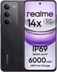 Home realme 14x 5G (Crystal Black, 128 GB)(6 GB RAM)