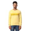 Park Avenue Men’s ONE Piece Slim FIT Medium Yellow Casual Sweatshirt