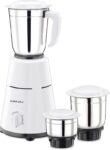 BAJAJ GX 1 500 W Juicer Mixer Grinder (3 Jars, White)(410125 | 3 Jars | White)