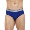 Van Heusen Men’s Cotton Blend Classic Regular Briefs (Pack of 1) (IHIQBR1SBL30001_Black_S)