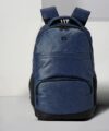 Gear VINTAGE2 ANTI THEFT FAUX LEATHER 27 L Laptop Backpack(Blue)
