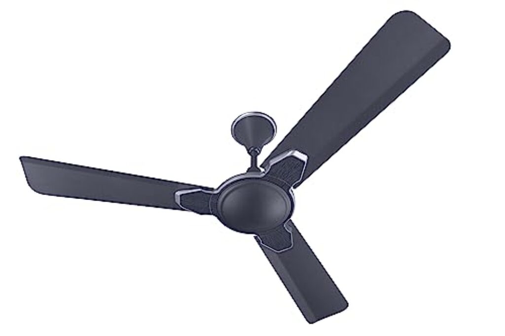 Anchor by Panasonic Otrix Prime Star 1200mm (48 Inch) Anti Dust Ceiling Fan | 1 Star Rated High Speed Ceiling Fan | 1200mm Ceiling Fan for Home (2 Yrs Warranty, Grain Wood) (14204GWD / 13058GWD)