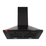 Pigeon Nebula Plus Pyramid Shape Kitchen Chimney 1050 m3/hr suction | Heat Auto Clean | 7 years warranty on motor| (Black)