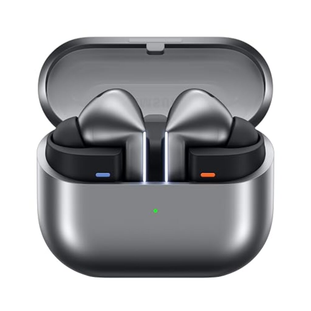 Samsung Galaxy in Ear Buds 3 Pro (Silver) with Galaxy Ai | Adaptive ANC | Real-Time Interpreter | 24-Bit Hi-Fi Audio | Up to 37H Battery | Ip57