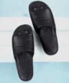 Skechers Men Slides(Black , 10)