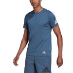 adidas Men’s Fitted Regular Fit T-Shirt (Hl3973_Wonste X-Small), Blue