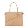 Baggit Womens Lxe Obscure Satchel Bag- Beige