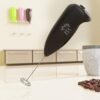 The Earth Store Handheld Swifter Coffee Frother for Milk Frother Cappuccino, Frappe, Matcha Tea, Lattes, Shakes, Hot Chocolate, Egg Beater, | Battery Operated (Assorted Color) (Battery Not Included)