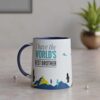 The Earth Store Adventure Printed Coffee Mug 350ML | Ceramic Tea Mug | Dishwasher & Microwave Safe | Perfect for Gifting Christmas | New Year | Birthday Gift for Brother, Sister and Friend Set of 1