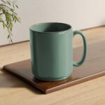 The Earth Store Grey Charm Marble Ceramic Coffee Mug 300ML | Tea Mug | Dishwasher & Microwave Safe | Perfect for Christmas Gift | New Year Gift | Birthday Gift Set of 1